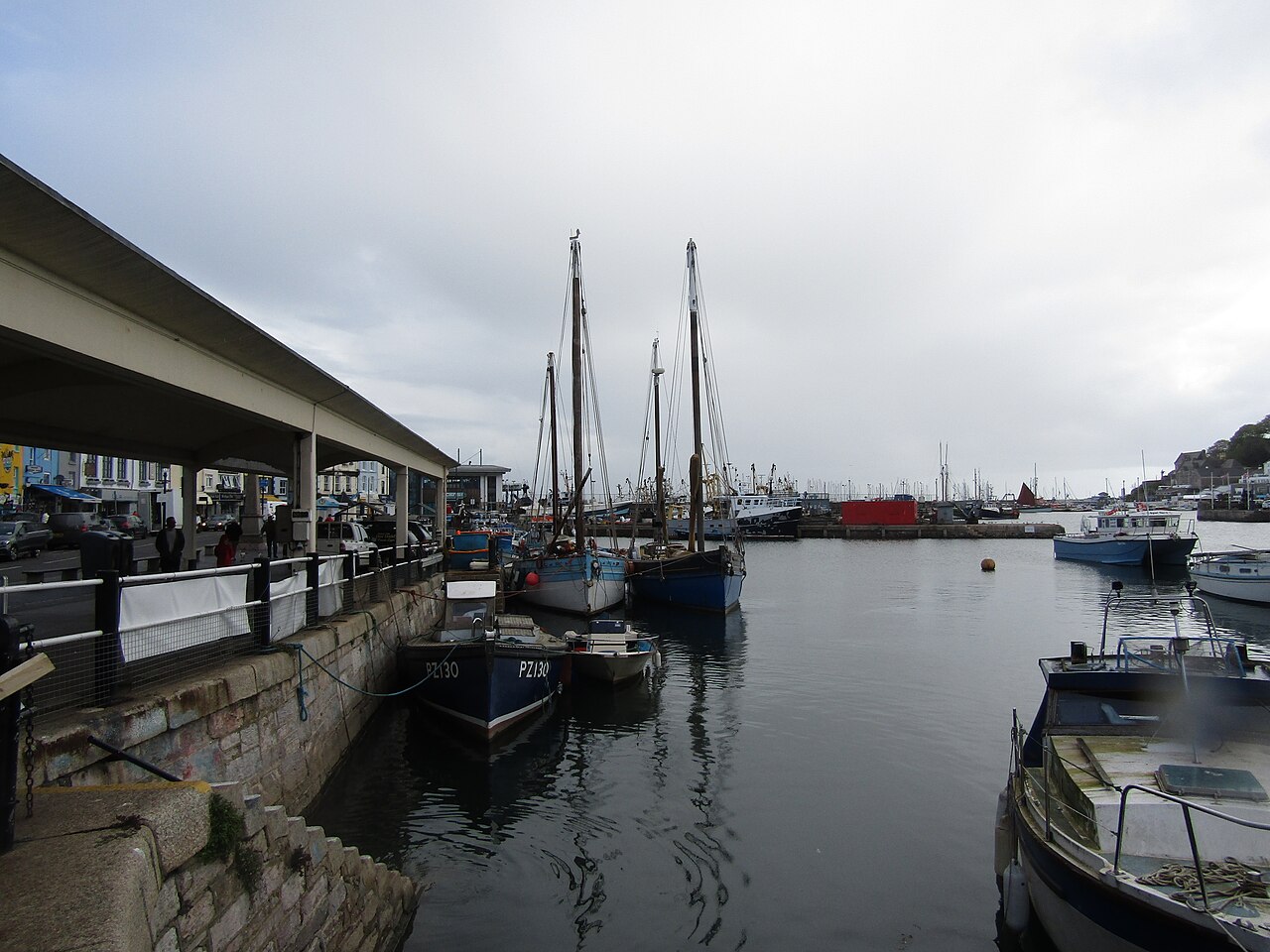 Boats in the harbour